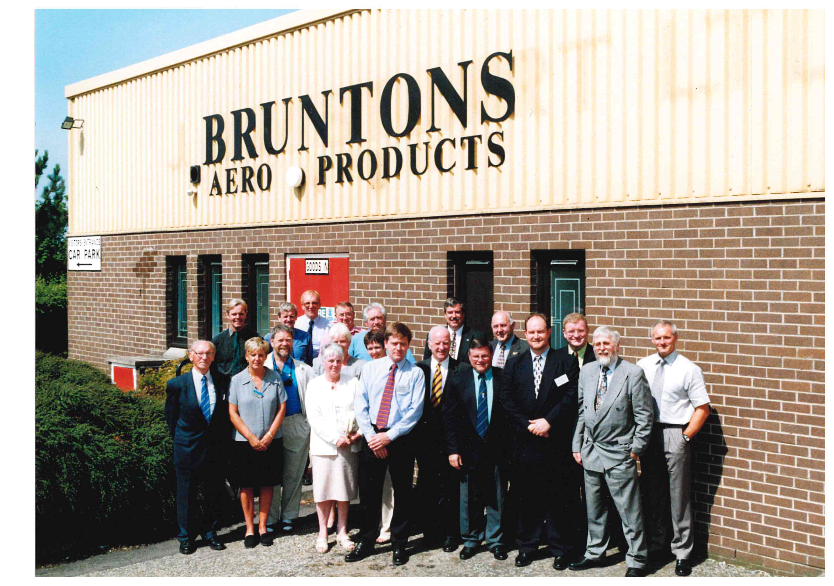 Bruntons staff group photograph