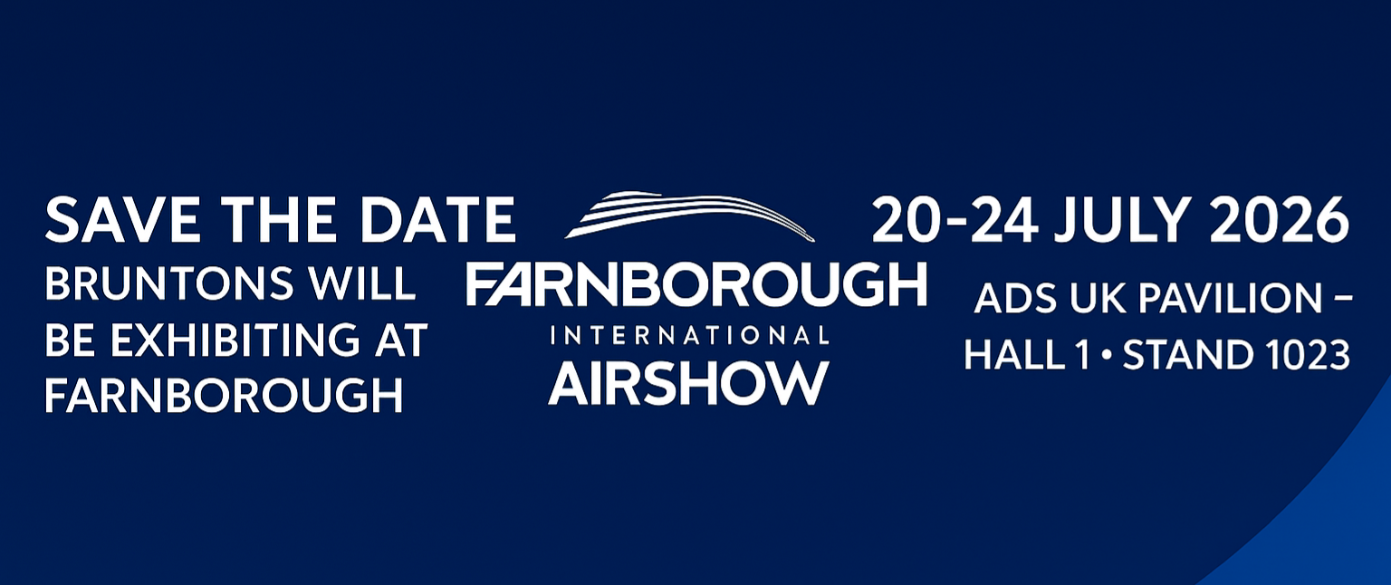 Bruntons exhibiting at Farnborough International Airshow 2026